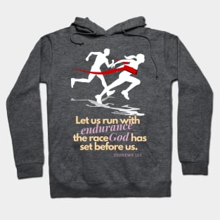 Hebrews 12 running Hoodie